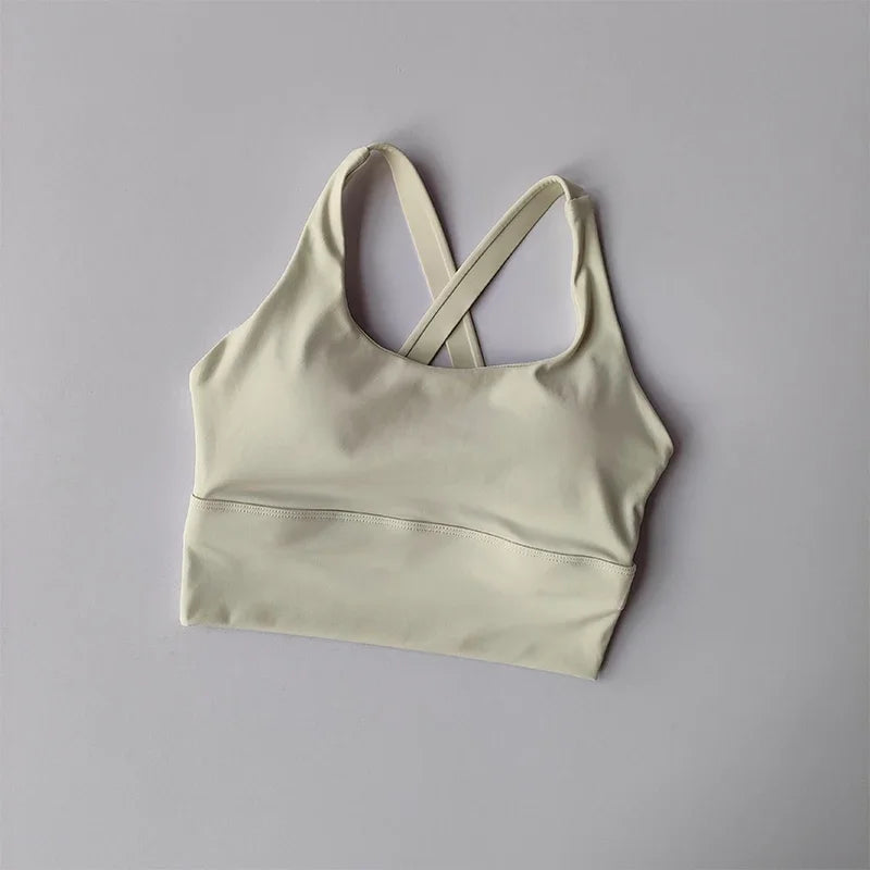 High-Intensity Shockproof Sports Bra – Running & Fitness Support Bra