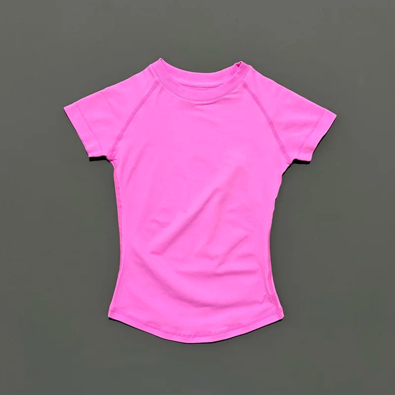 Women Impact Short Sleeve Sports T-Shirt Breathable Gym & Yoga Top