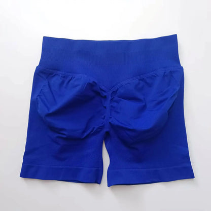 Women Impact Seamless Biker Shorts Scrunch Butt Gym & Yoga Shorts