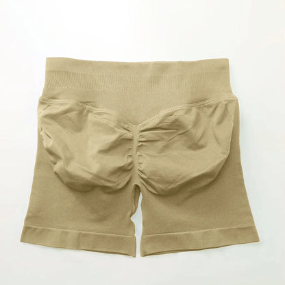 Women Impact Seamless Biker Shorts Scrunch Butt Gym & Yoga Shorts