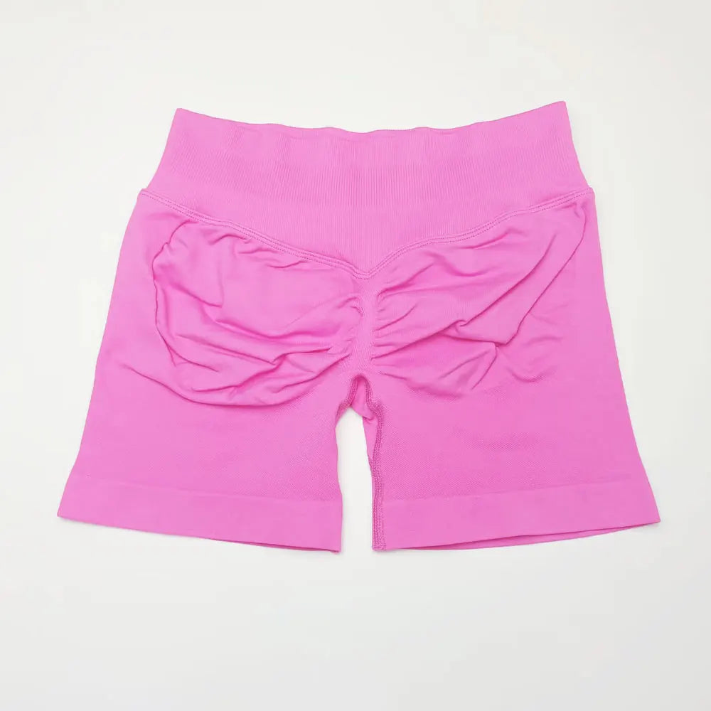 Women Impact Seamless Biker Shorts Scrunch Butt Gym & Yoga Shorts
