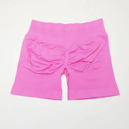Women Impact Seamless Biker Shorts Scrunch Butt Gym & Yoga Shorts
