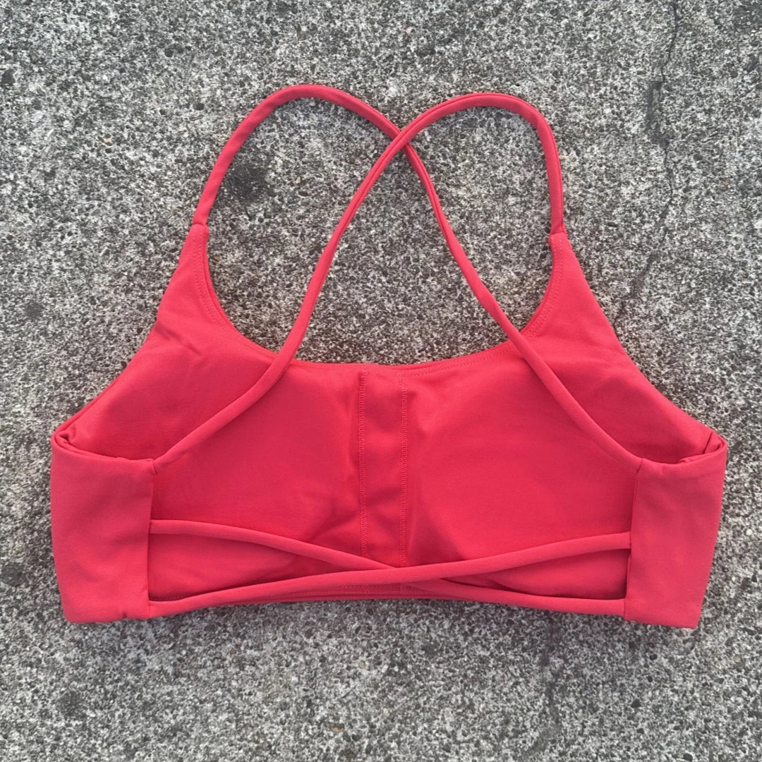 Women Cross Back Sports Bra High Support Gym & Yoga Fitness Top