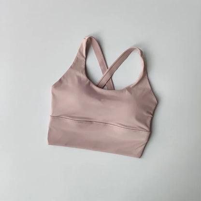 High-Intensity Shockproof Sports Bra – Running & Fitness Support Bra