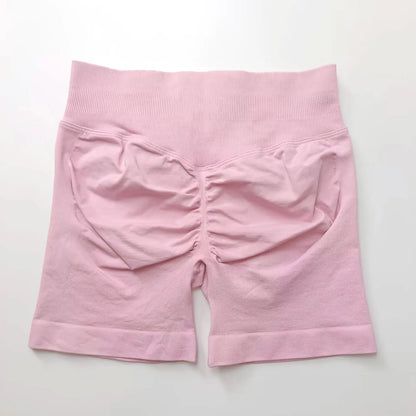 Women Impact Seamless Biker Shorts Scrunch Butt Gym & Yoga Shorts