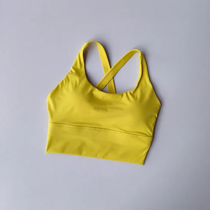 High-Intensity Shockproof Sports Bra – Running & Fitness Support Bra