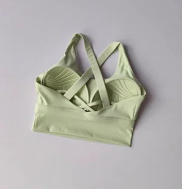 High-Intensity Shockproof Sports Bra – Running & Fitness Support Bra