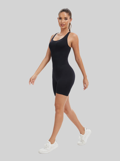 Women’s Seamless Booty Lifting Bodysuit – Quick-Dry Yoga & Fitness One-Piece