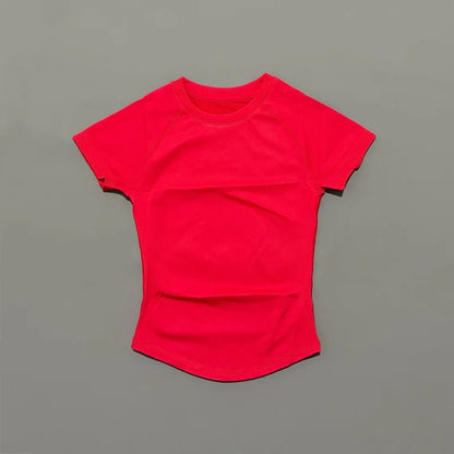 Women Impact Short Sleeve Sports T-Shirt Breathable Gym & Yoga Top
