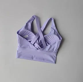 High-Intensity Shockproof Sports Bra – Running & Fitness Support Bra