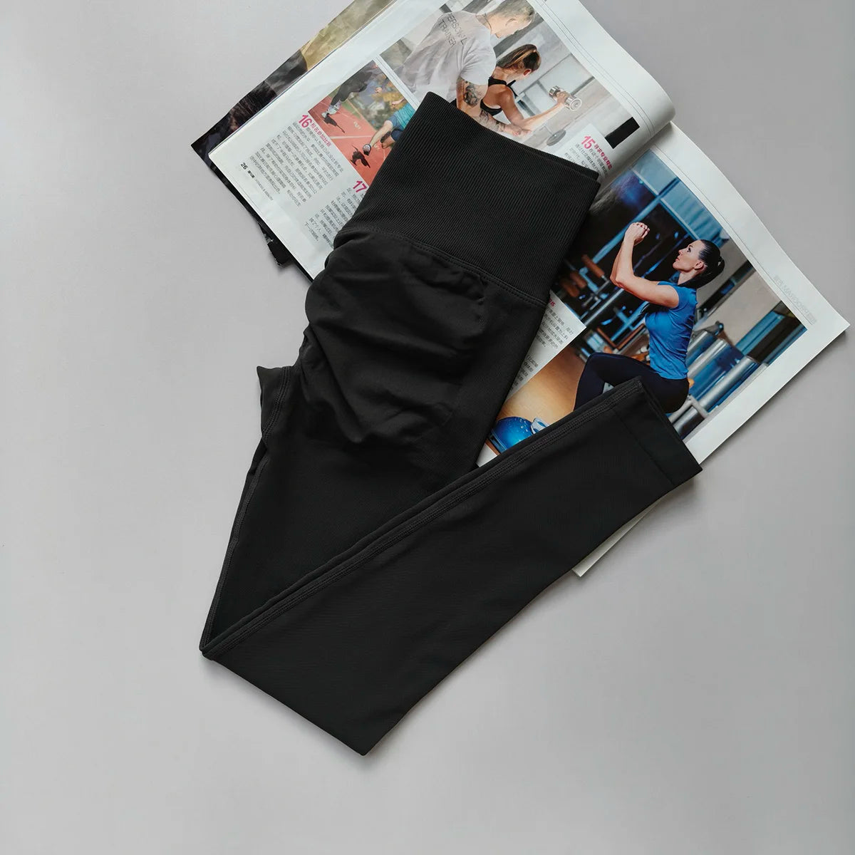 Women High Waist Seamless Leggings Push-Up Gym & Yoga Fitness Tights