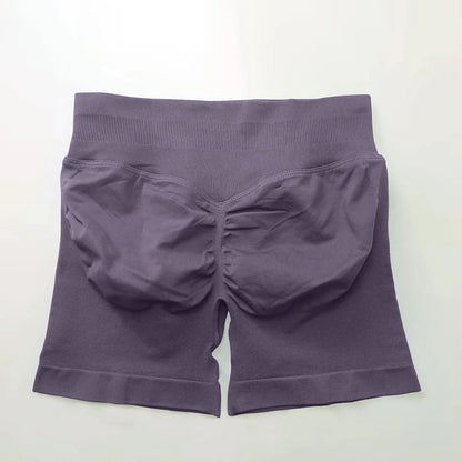 Women Impact Seamless Biker Shorts Scrunch Butt Gym & Yoga Shorts