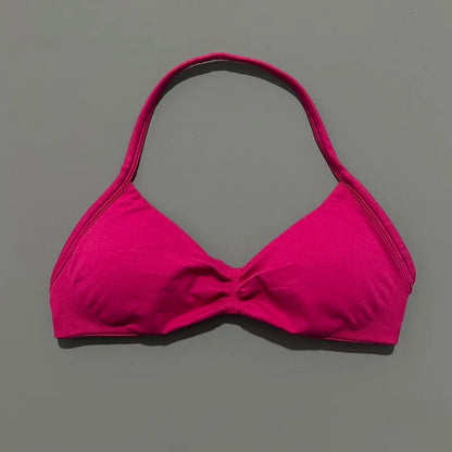 Impact Strappy High Support Sports Bra  Women Seamless Gym & Yoga Top