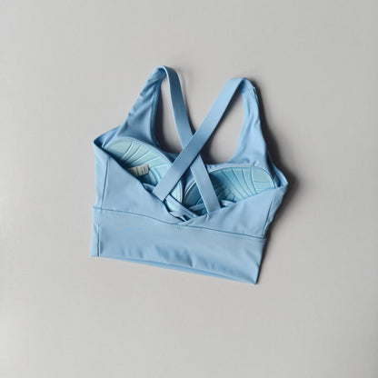 High-Intensity Shockproof Sports Bra – Running & Fitness Support Bra