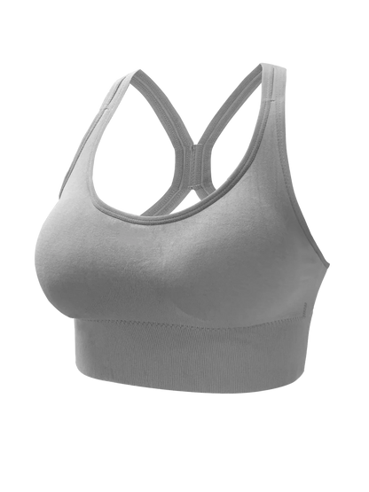 Women Seamless Push-Up Yoga Tank Bra Breathable Sports Top