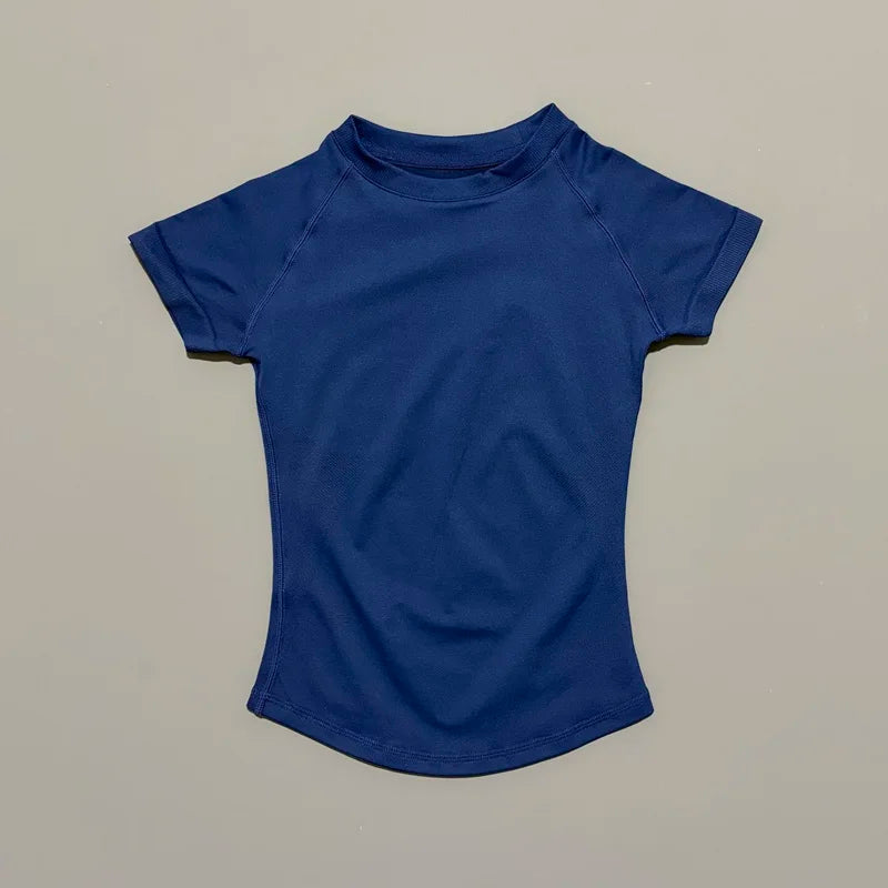 Women Impact Short Sleeve Sports T-Shirt Breathable Gym & Yoga Top