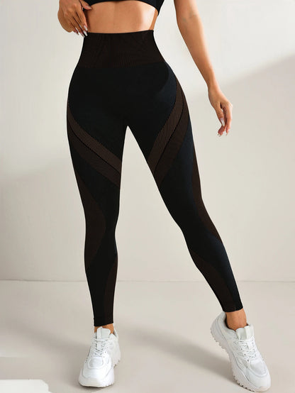 Elastic High  Waist Stylish Workout Leggings