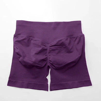 Women Impact Seamless Biker Shorts Scrunch Butt Gym & Yoga Shorts