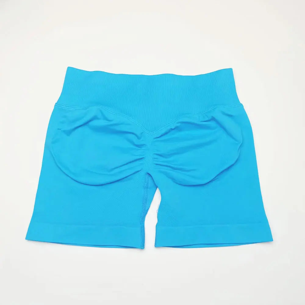 Women Impact Seamless Biker Shorts Scrunch Butt Gym & Yoga Shorts