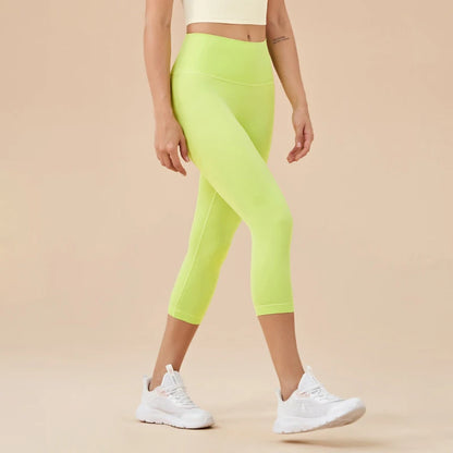 Women High Waist Push-Up Leggings Peach Hip Gym & Yoga Pants