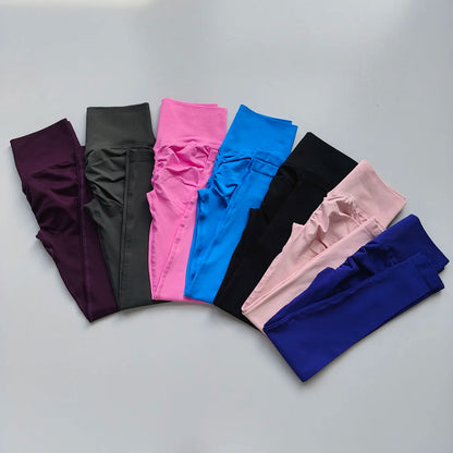 Women High Waist Seamless Leggings Push-Up Gym & Yoga Fitness Tights