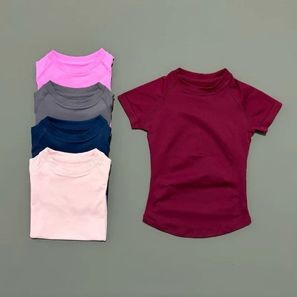 Women Impact Short Sleeve Sports T-Shirt Breathable Gym & Yoga Top