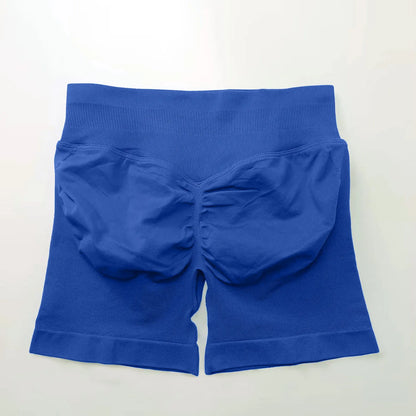 Women Impact Seamless Biker Shorts Scrunch Butt Gym & Yoga Shorts