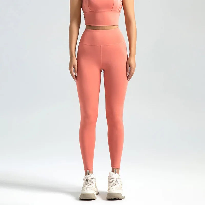 Women Seamless High Waist Booty Lift Leggings Gym & Yoga Pants