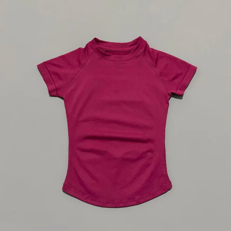 Women Impact Short Sleeve Sports T-Shirt Breathable Gym & Yoga Top