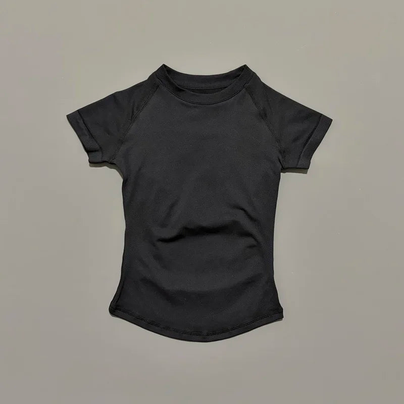 Women Impact Short Sleeve Sports T-Shirt Breathable Gym & Yoga Top