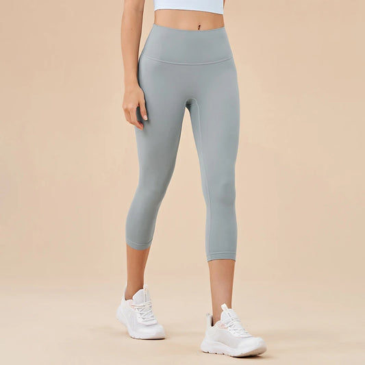 Women High Waist Push-Up Leggings Peach Hip Gym & Yoga Pants