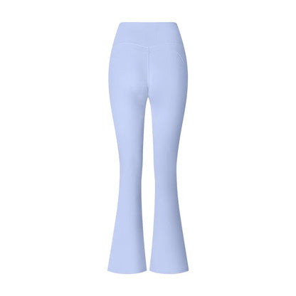 Women High Waist Flared Leggings Tummy Control Yoga & Gym Pants