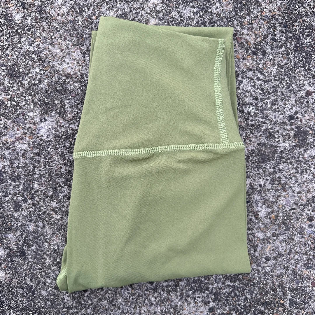 Women High Waist Yoga Leggings Butter Soft Gym Cropped Pants