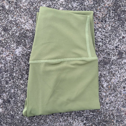 Women High Waist Yoga Leggings Butter Soft Gym Cropped Pants