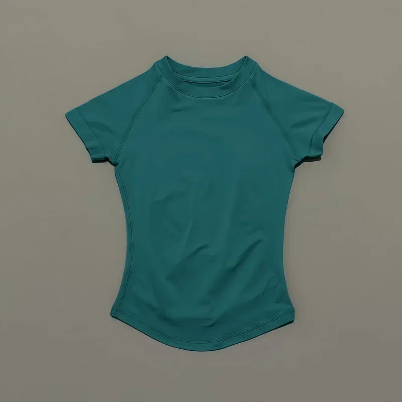 Women Impact Short Sleeve Sports T-Shirt Breathable Gym & Yoga Top