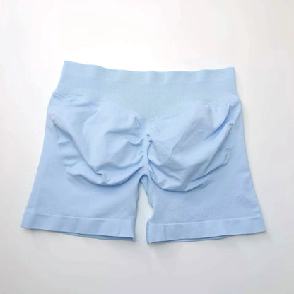 Women Impact Seamless Biker Shorts Scrunch Butt Gym & Yoga Shorts