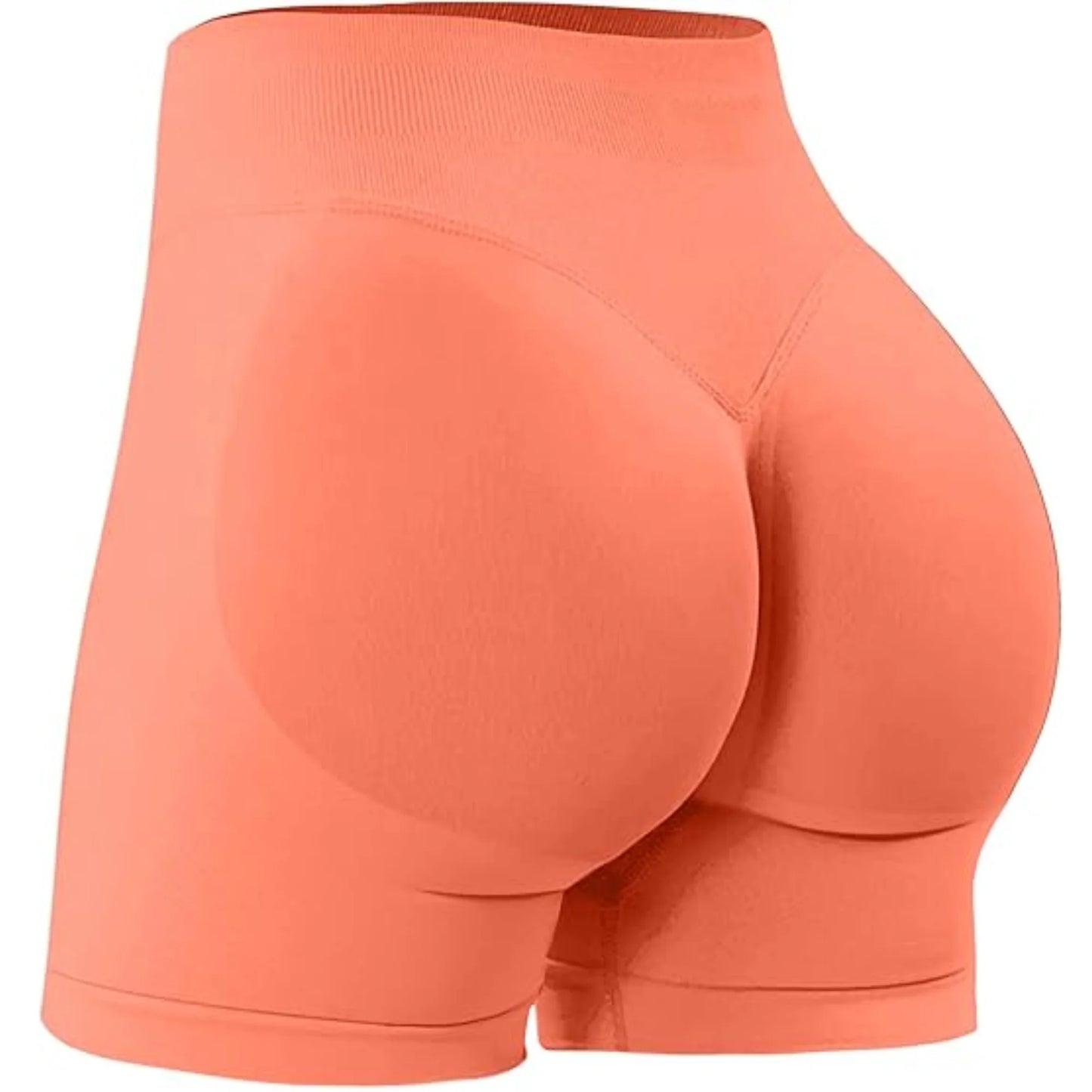 Women High Waist Yoga Shorts – Summer Fitness Running Shorts