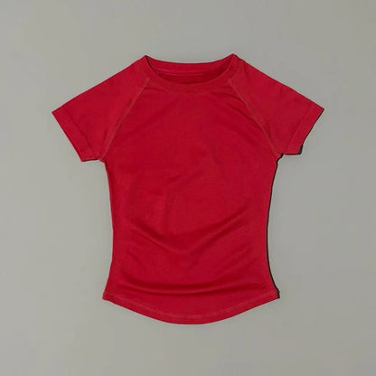 Women Impact Short Sleeve Sports T-Shirt Breathable Gym & Yoga Top