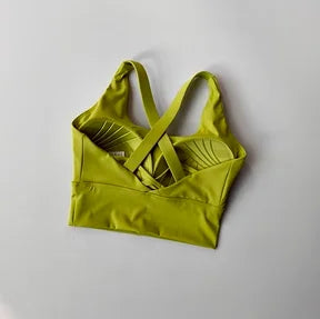 High-Intensity Shockproof Sports Bra – Running & Fitness Support Bra