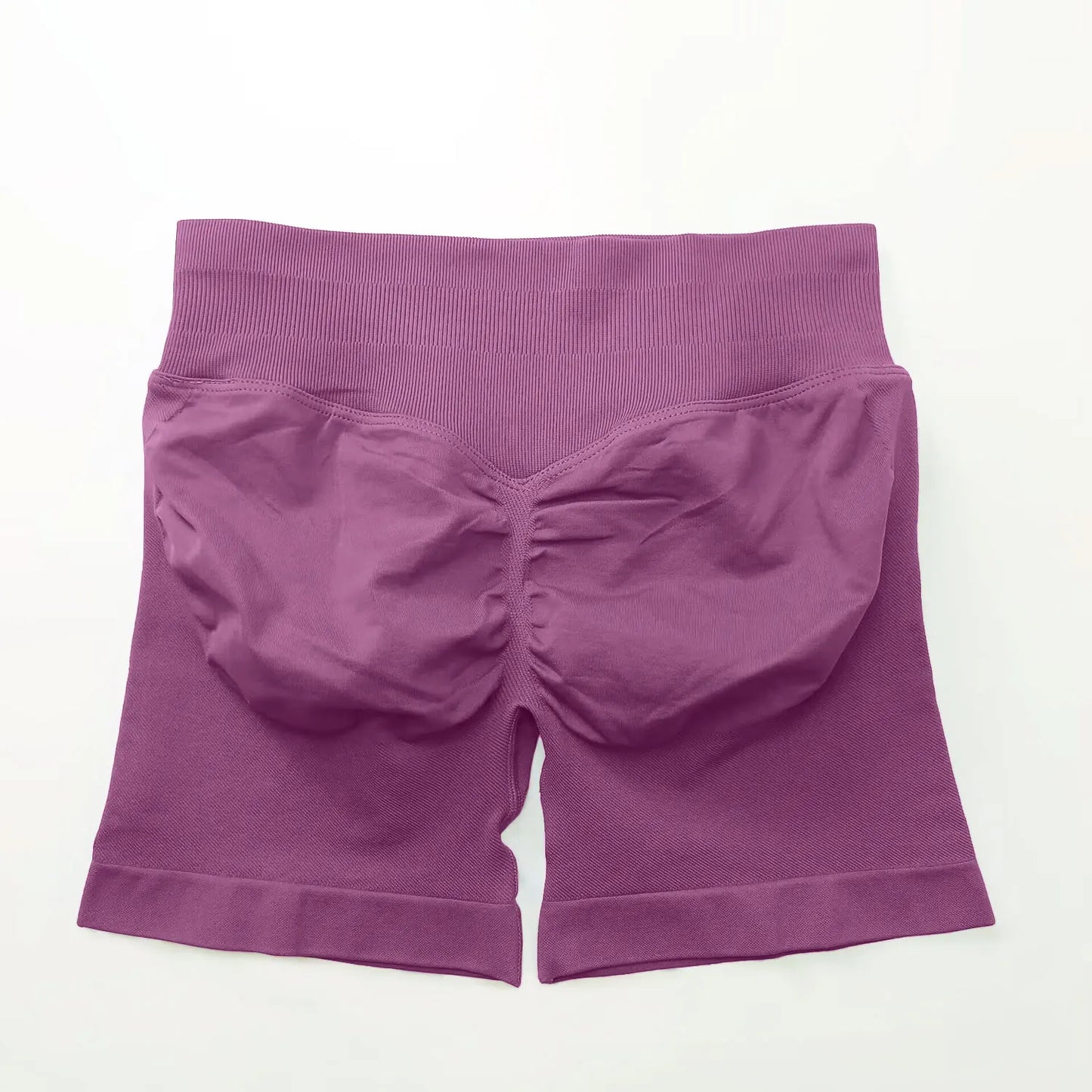 Women Impact Seamless Biker Shorts Scrunch Butt Gym & Yoga Shorts