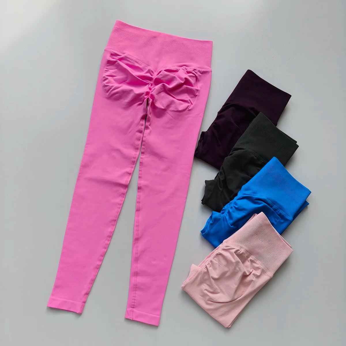 Women High Waist Seamless Leggings Push-Up Gym & Yoga Fitness Tights