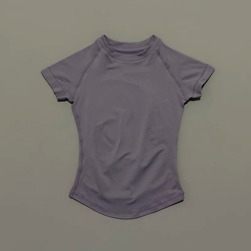 Women Impact Short Sleeve Sports T-Shirt Breathable Gym & Yoga Top