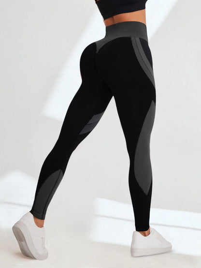 Elastic High  Waist Stylish Workout Leggings