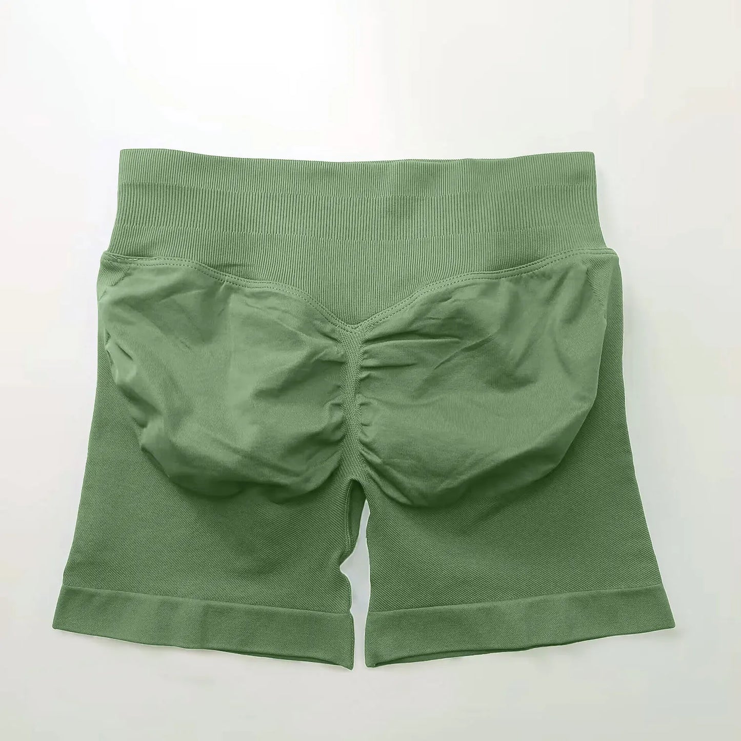 Women Impact Seamless Biker Shorts Scrunch Butt Gym & Yoga Shorts
