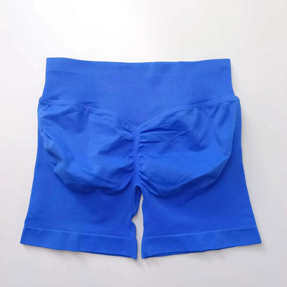 Women Impact Seamless Biker Shorts Scrunch Butt Gym & Yoga Shorts