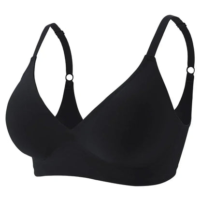 Women Seamless Wireless Jelly Bra – Soft Padded Comfort Bralette