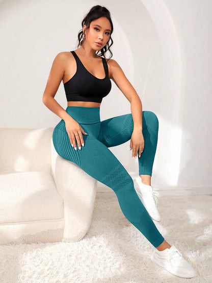 Women Push-up High Compressive Waistband Leggings