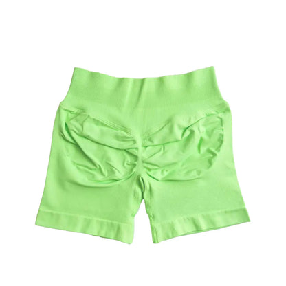Women Impact Seamless Biker Shorts Scrunch Butt Gym & Yoga Shorts