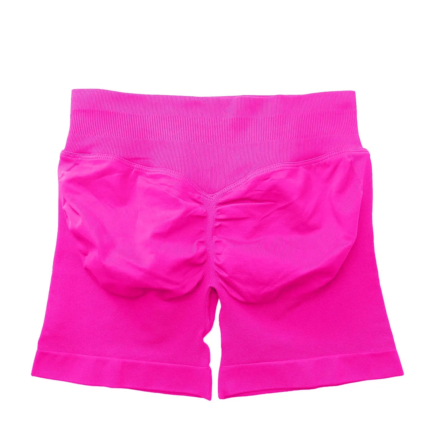 Women Impact Seamless Biker Shorts Scrunch Butt Gym & Yoga Shorts