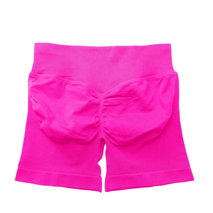 Women Impact Seamless Biker Shorts Scrunch Butt Gym & Yoga Shorts